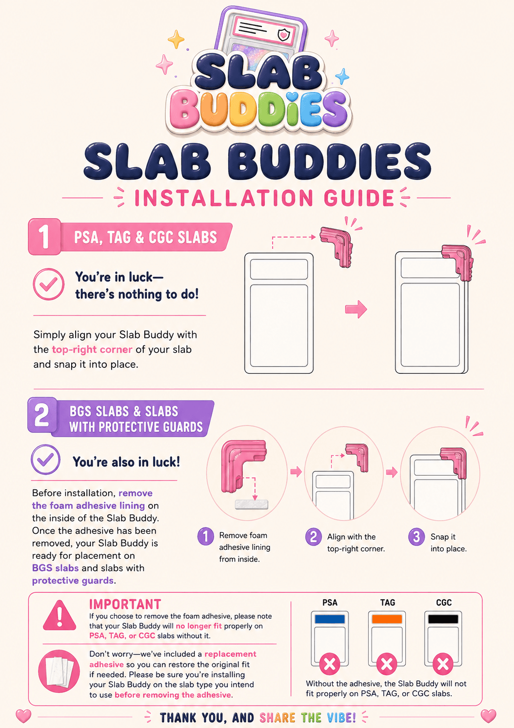 Slab Buddy installation guide