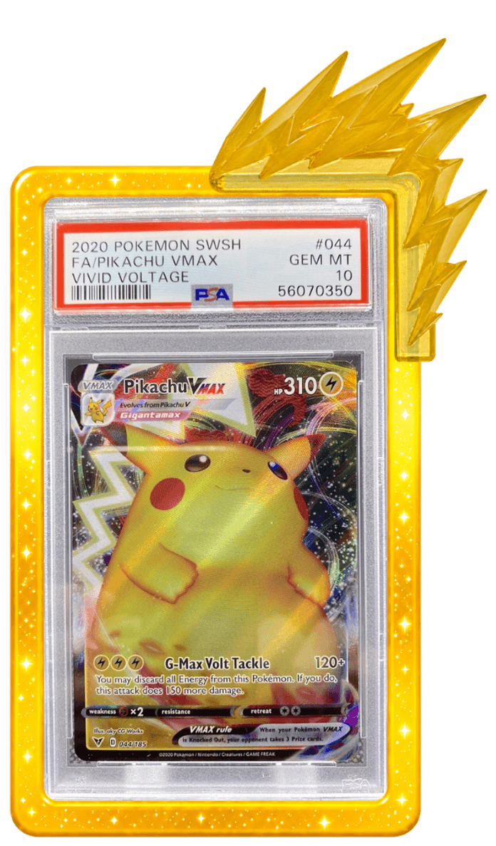 Ionix, Slab Guard Fit, on a PSA slab in a protective guard